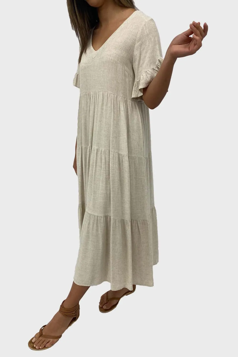 Michelle Midi-Kleid