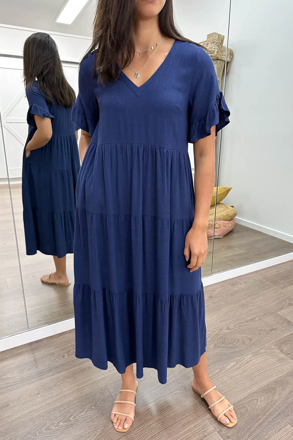 Michelle Midi-Kleid