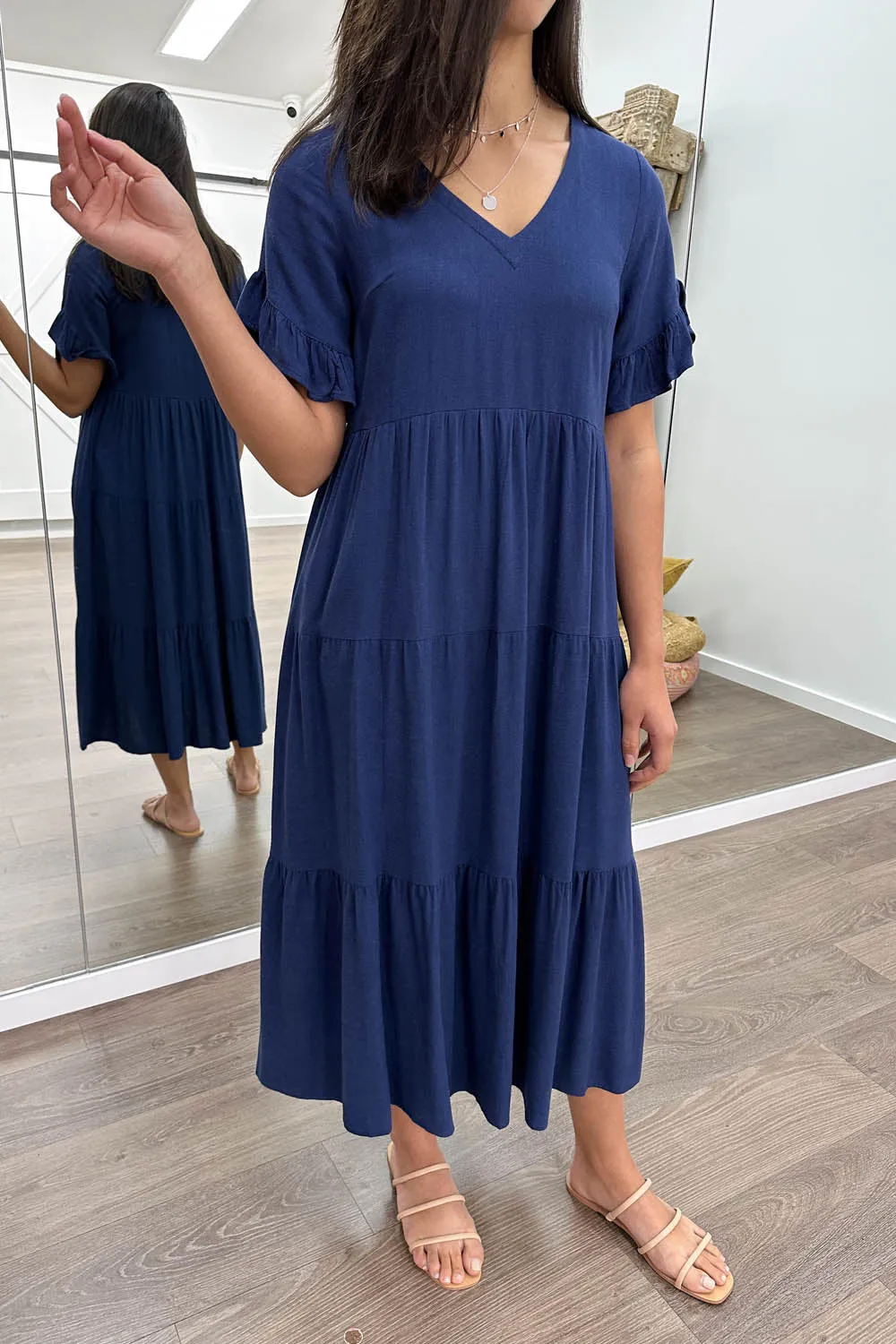 Michelle Midi-Kleid