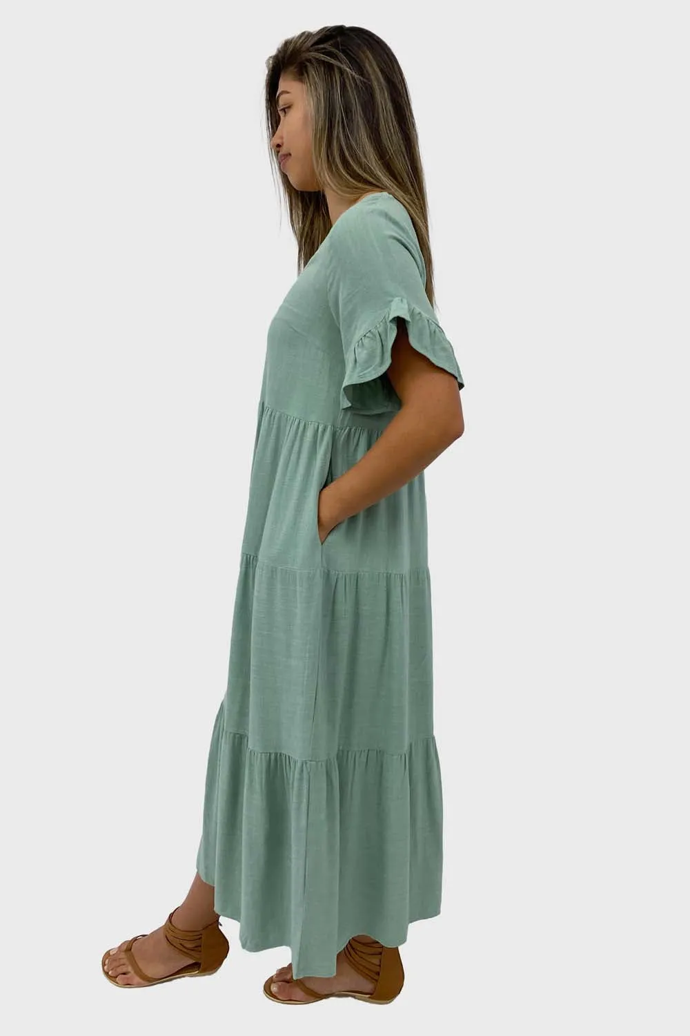 Michelle Midi-Kleid