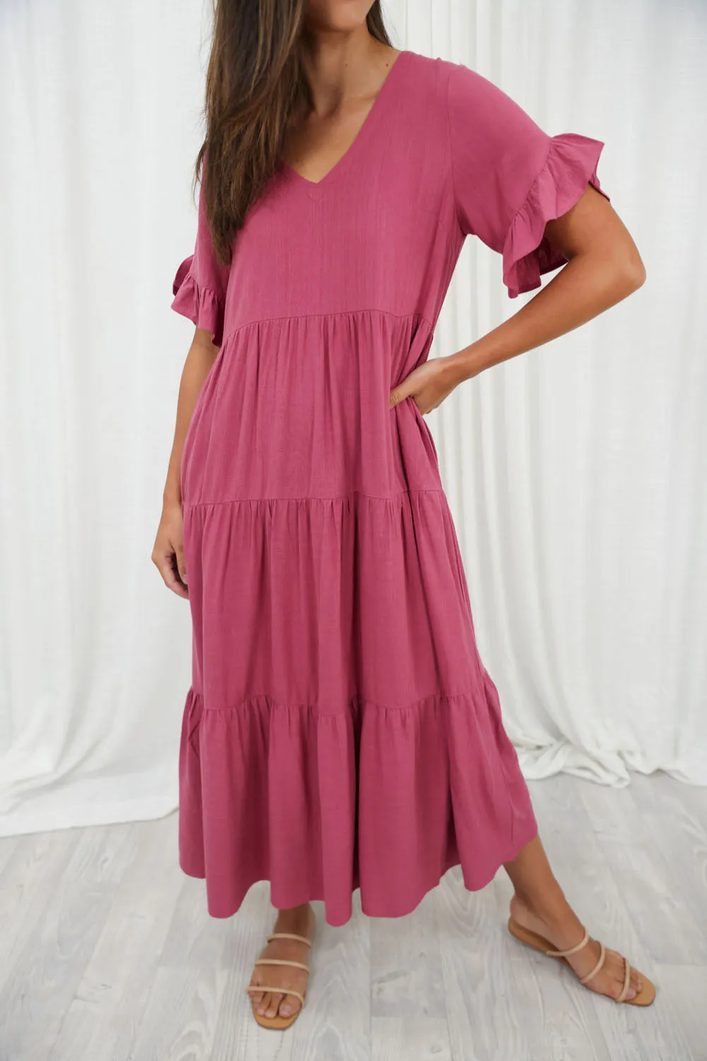 Michelle Midi-Kleid