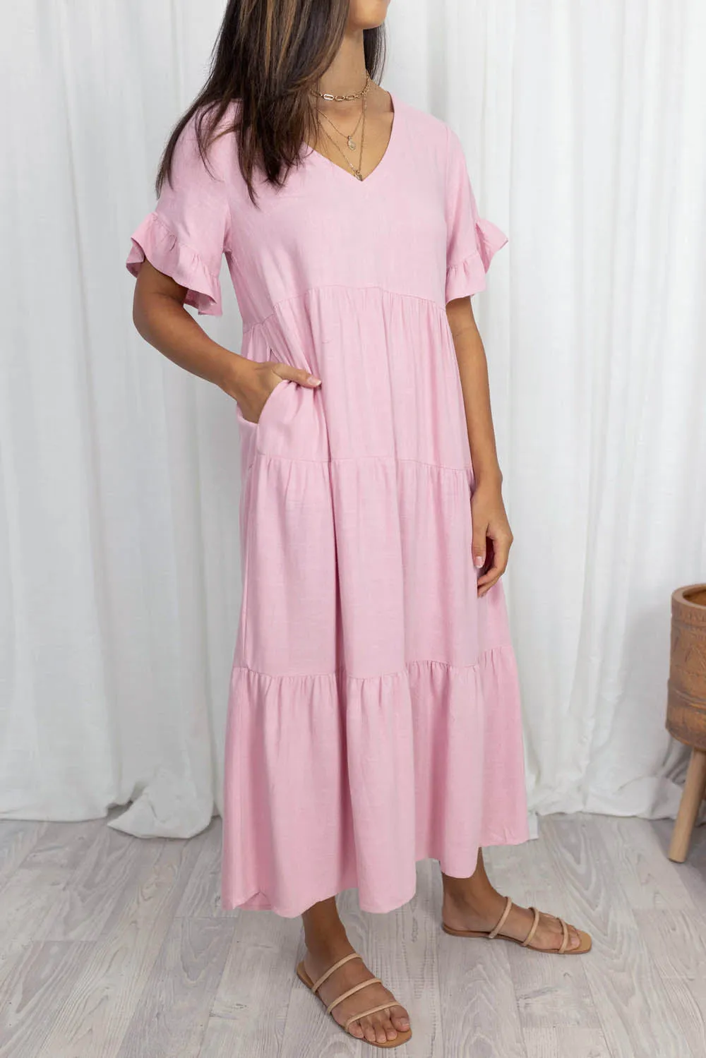Michelle Midi-Kleid