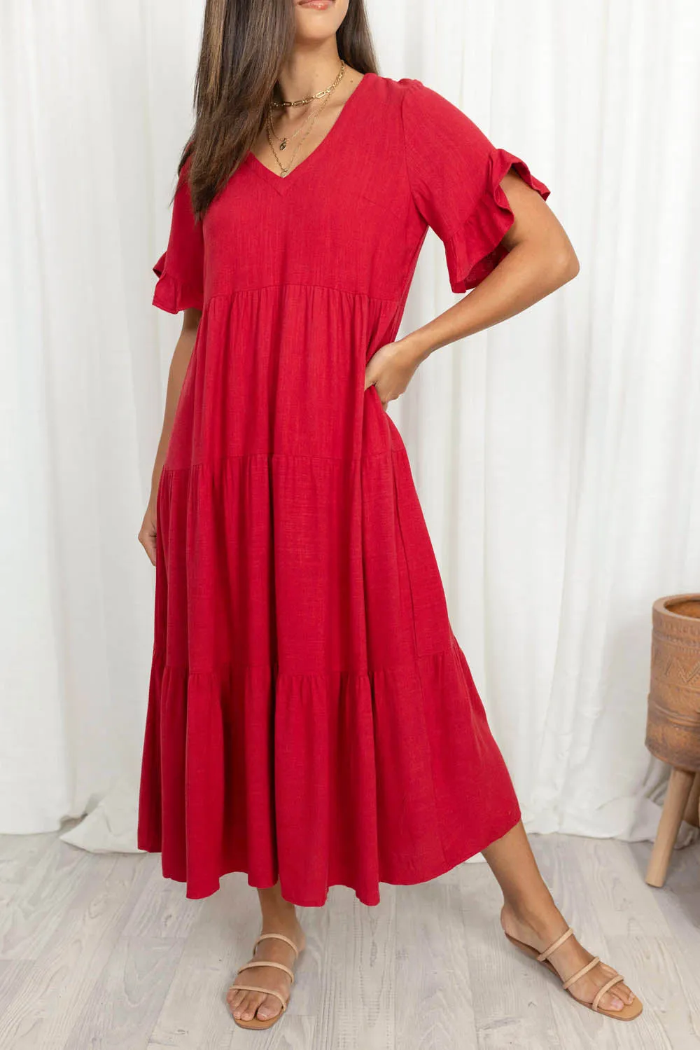 Michelle Midi-Kleid