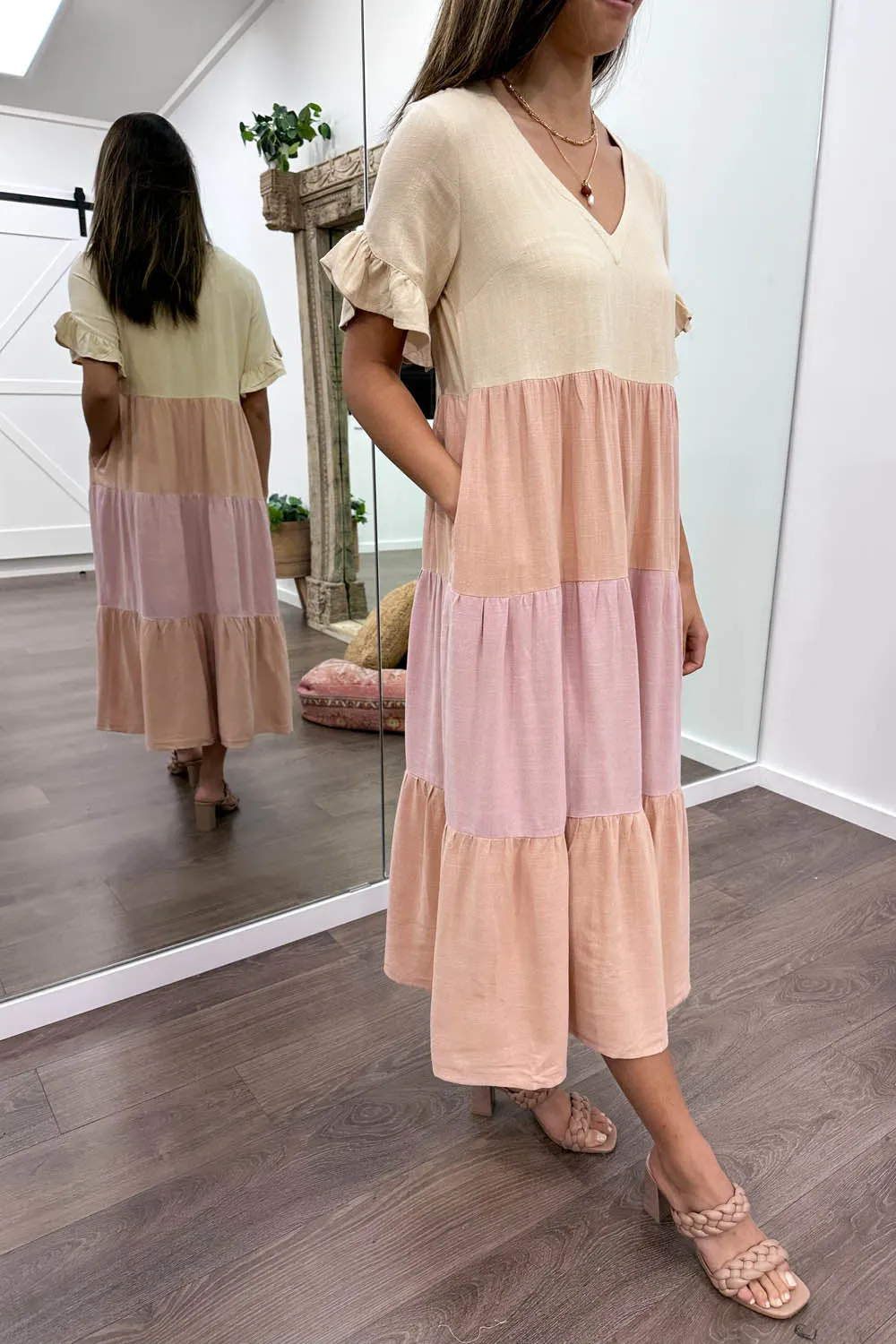 Michelle Midi-Kleid