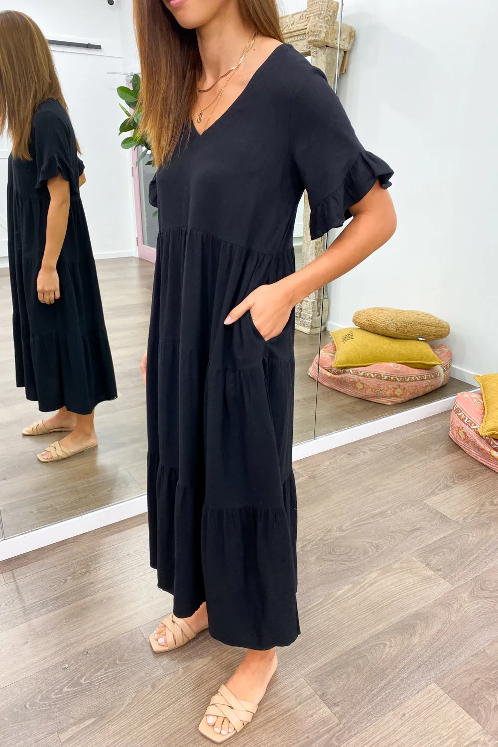 Michelle Midi-Kleid