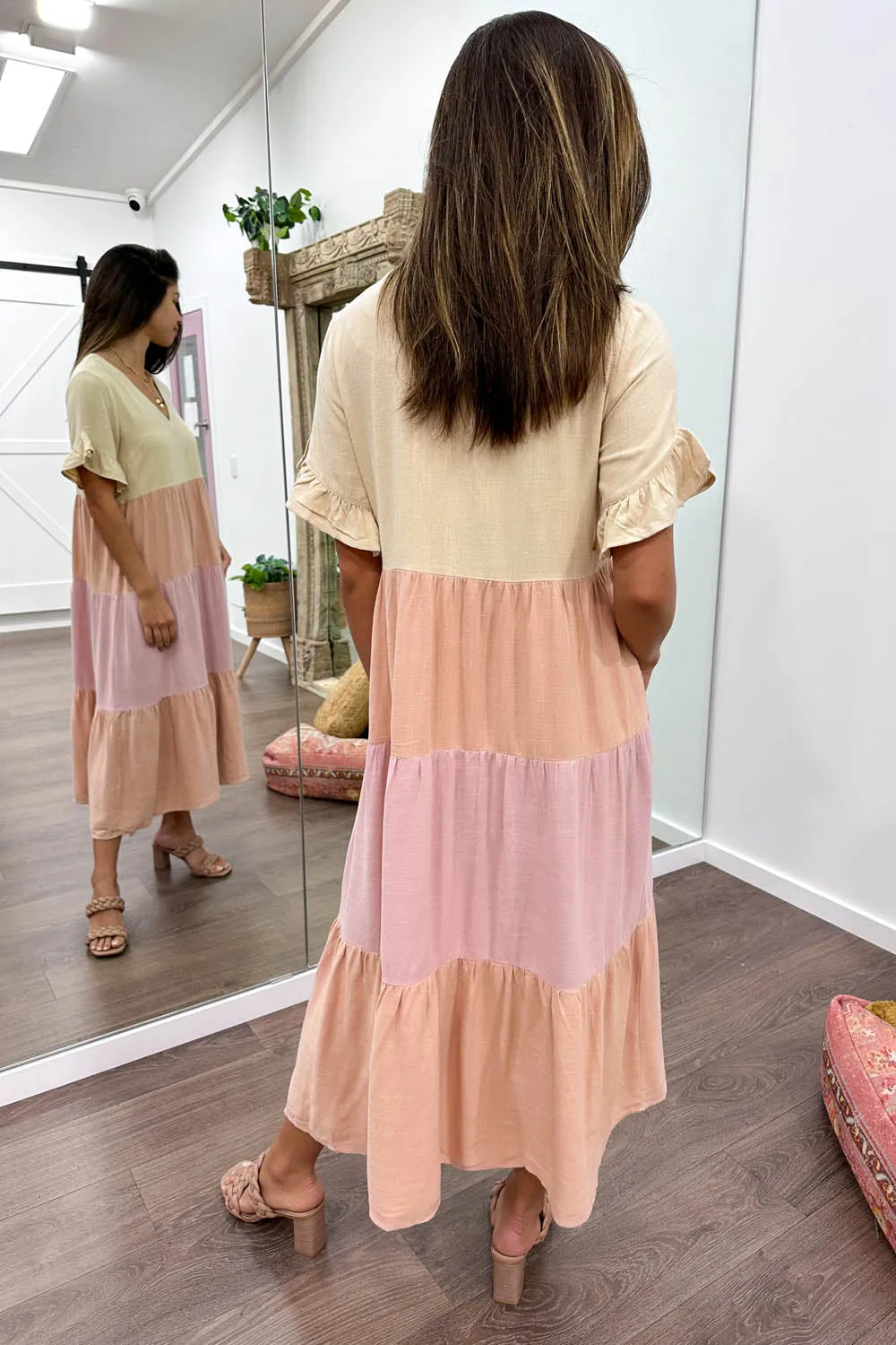Michelle Midi-Kleid
