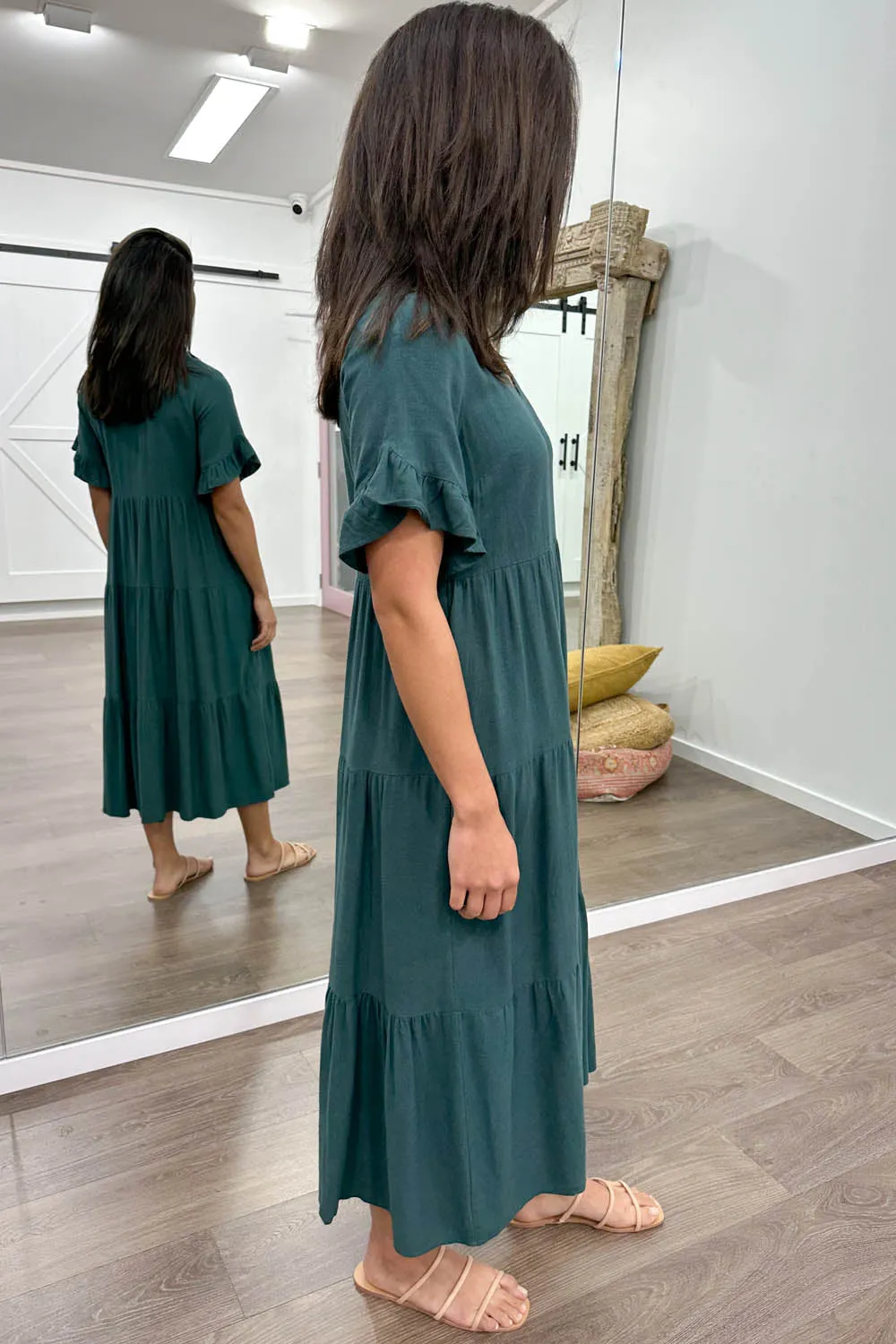 Michelle Midi-Kleid