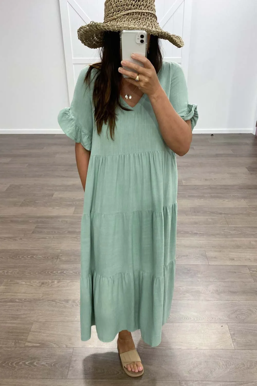 Michelle Midi-Kleid