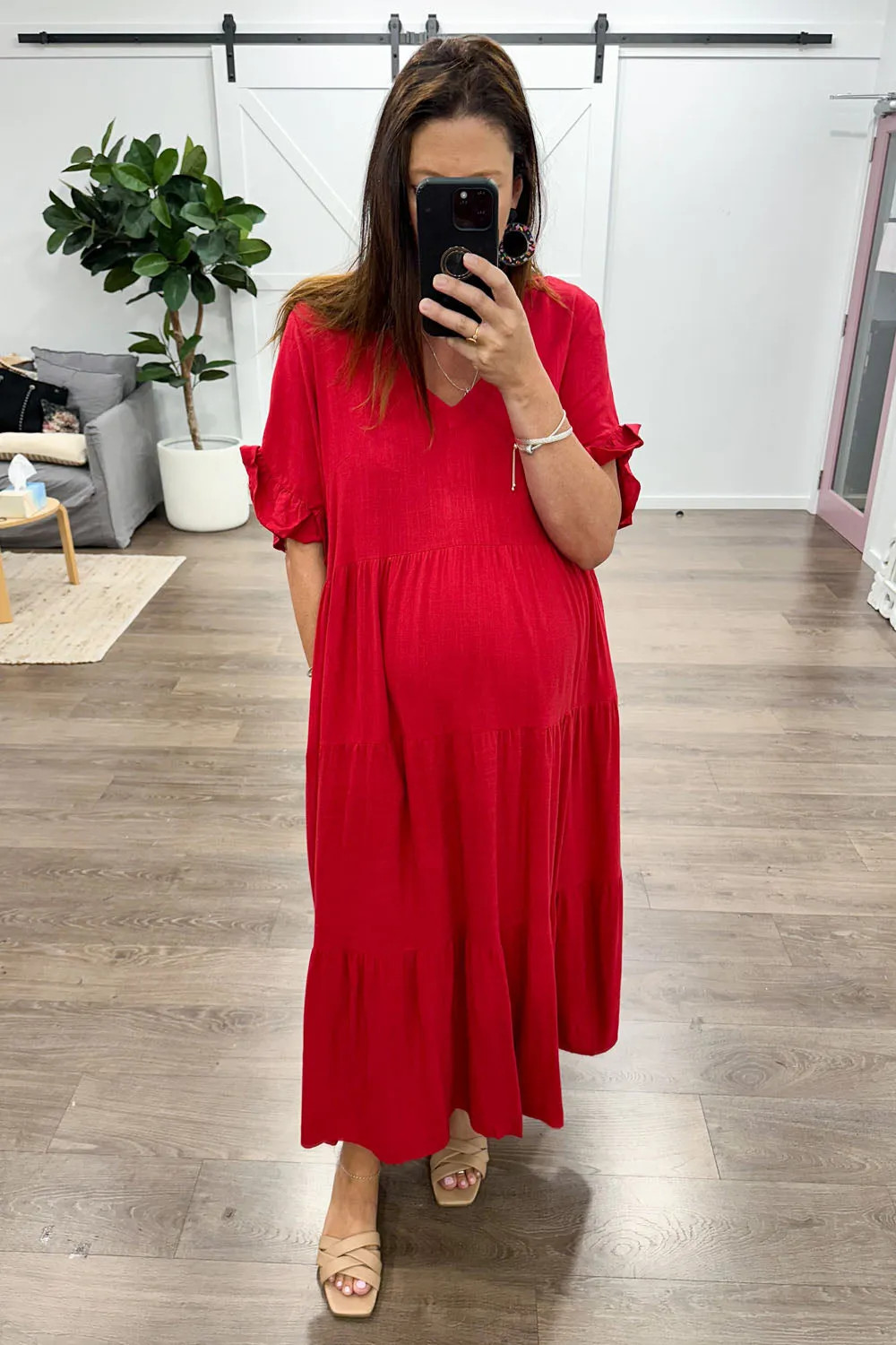 Michelle Midi-Kleid