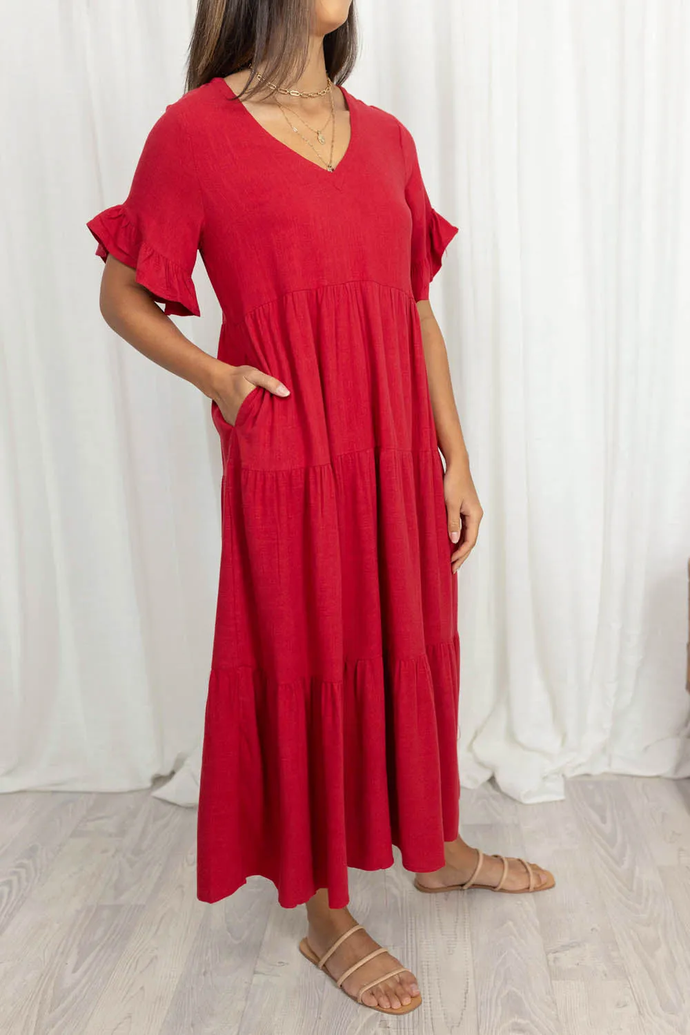 Michelle Midi-Kleid