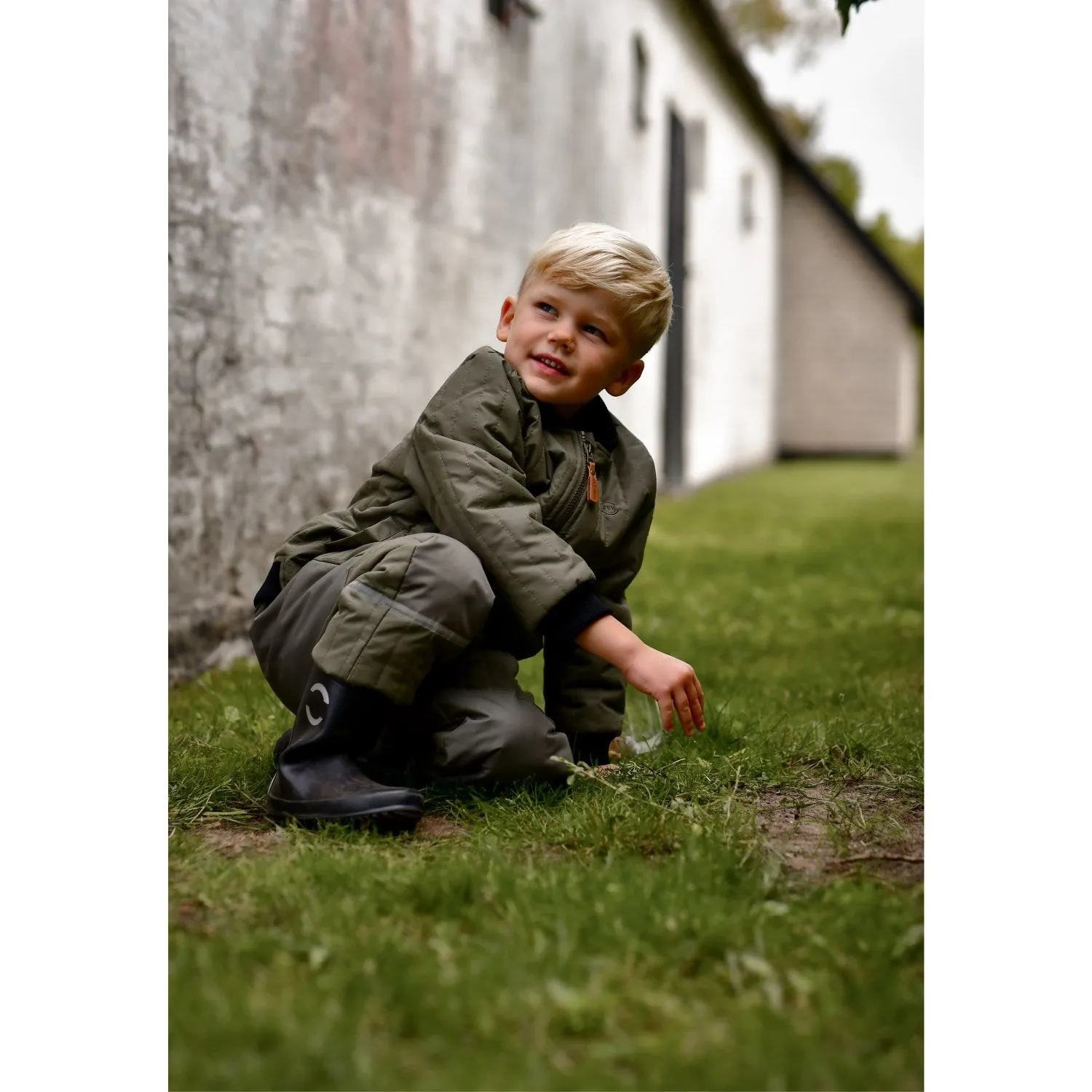 Mikk-Line Staubige Olive Hose Babykids_Mikk-Line
