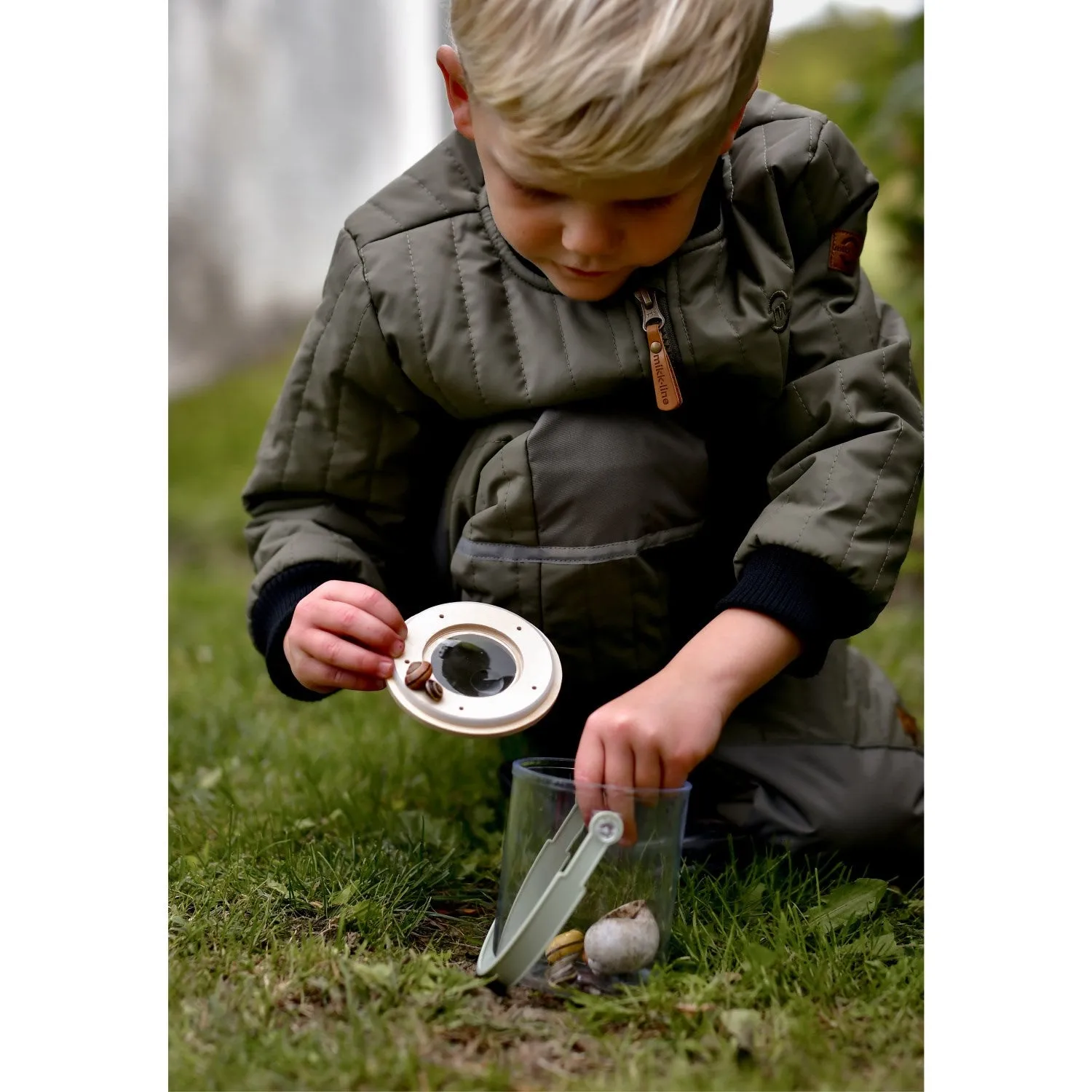 Mikk-Line Staubige Olive Hose Babykids_Mikk-Line