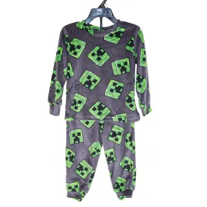 Minecraft Toddler Boys Minecraft Fleece Pyjama (2T to 4T) Babykids Jellifish Kids