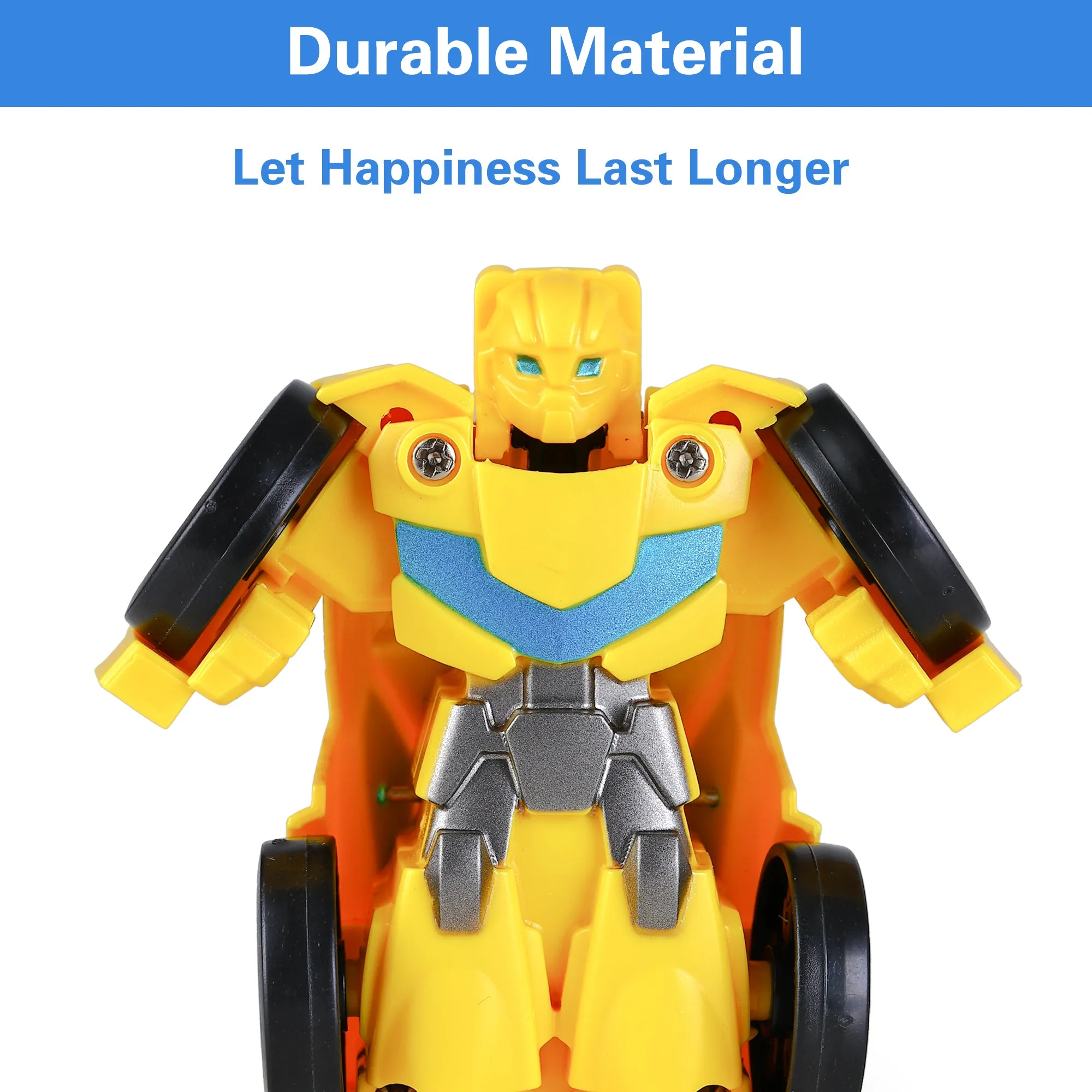 Mini-Transformer-Roboter-Taschenauto-Spielzeugset
