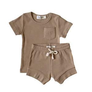 MINIKA Two-Piece Set - Taupe