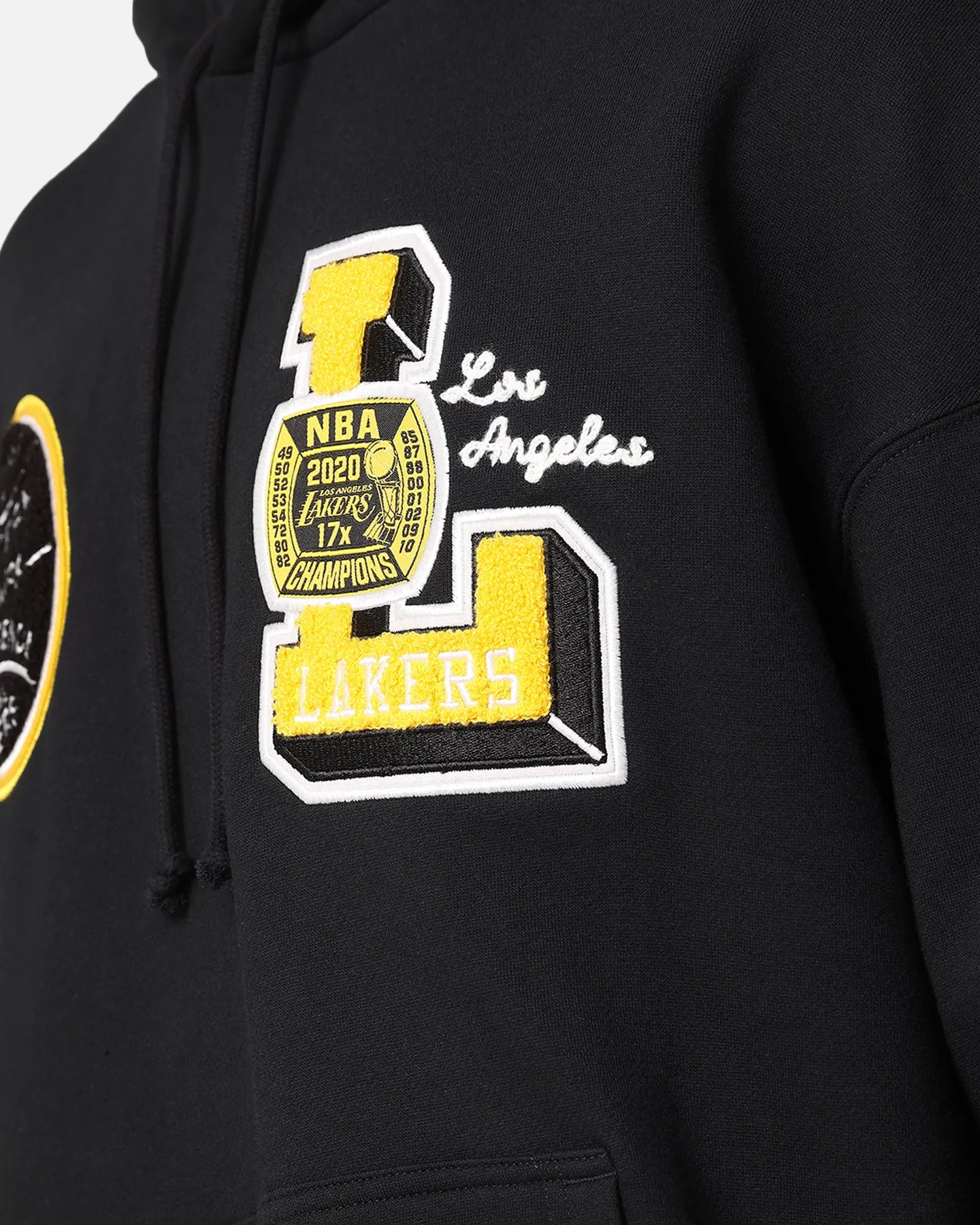 Mitchell & Ness Los Angeles Lakers Kapuzenpullover Conference Vintage Schwarz