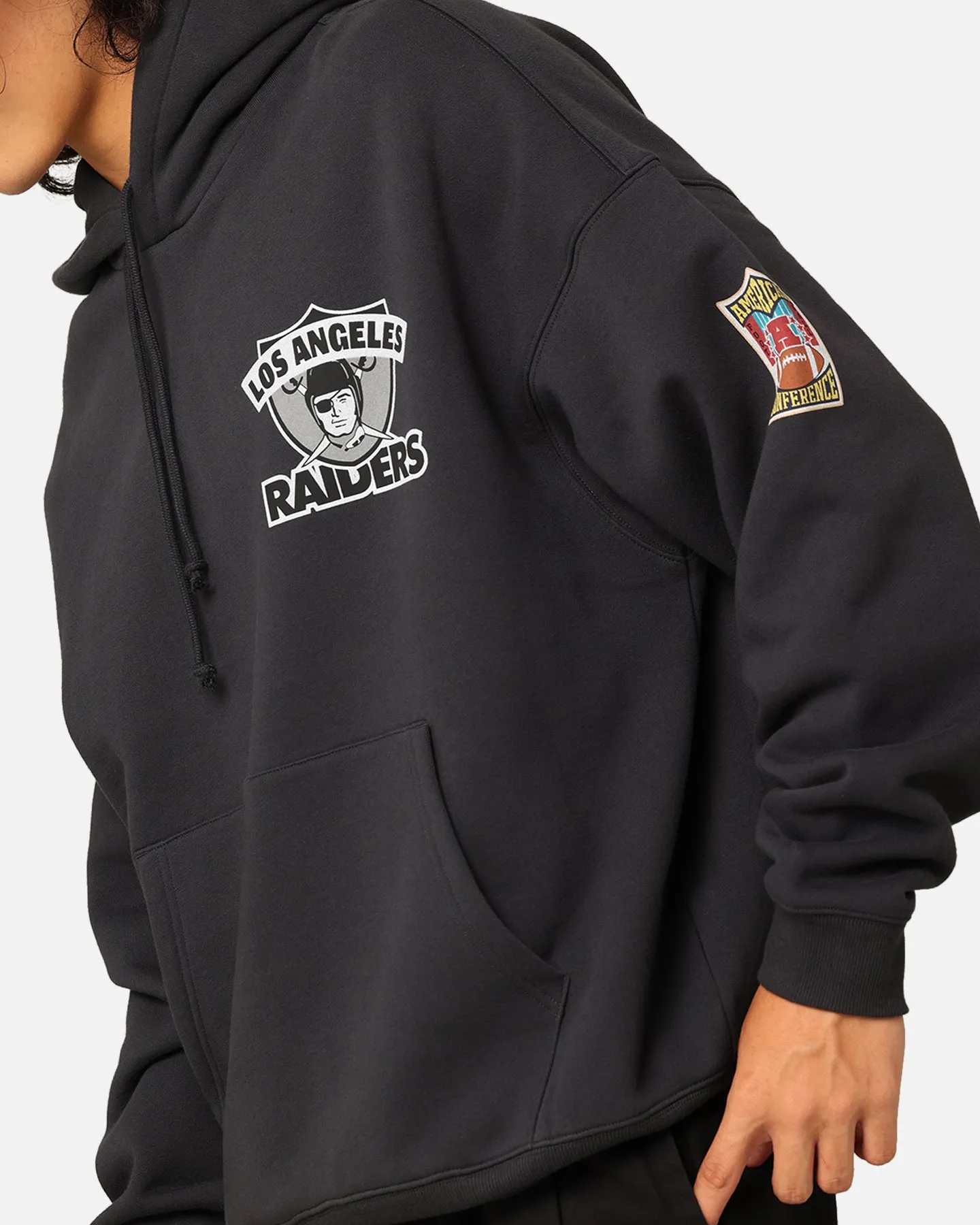 Mitchell & Ness Los Angeles Raiders Super Bowl World Hoodie Vintage Schwarz
