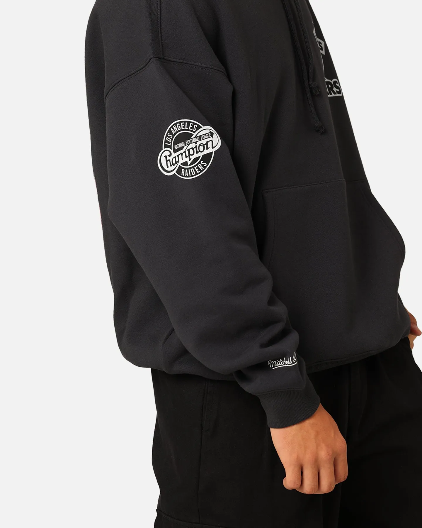 Mitchell & Ness Los Angeles Raiders Super Bowl World Hoodie Vintage Schwarz
