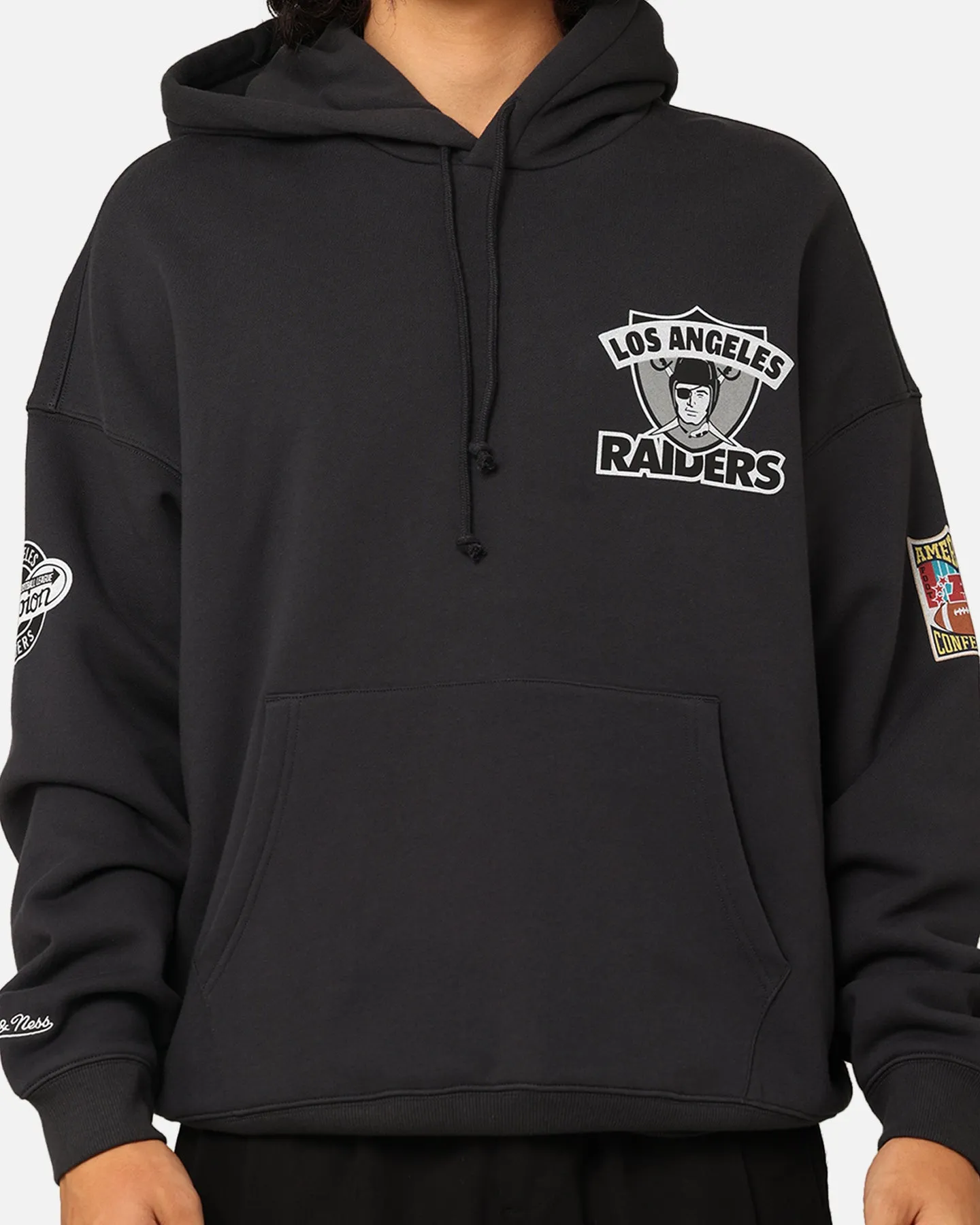 Mitchell & Ness Los Angeles Raiders Super Bowl World Hoodie Vintage Schwarz