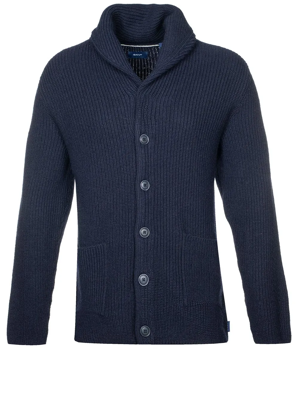 Mohair-Mix-Stola-Cardigan Abendblau