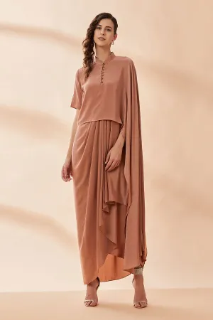 Molten Gold Loop Dress