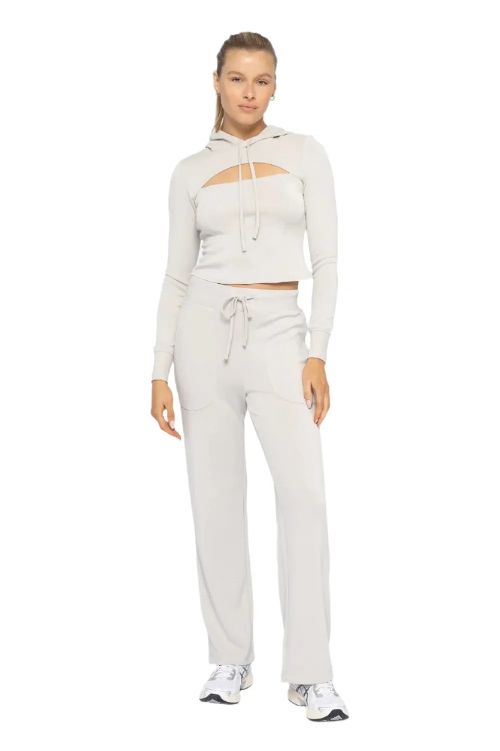 Mono B Korsett-Stil Kapuzenpullover KTR12225