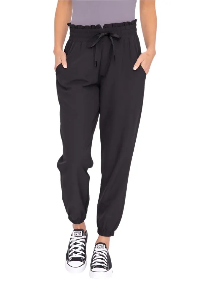 Mono B Bündchen Essential Hochtaillierte Jogginghose AP7035