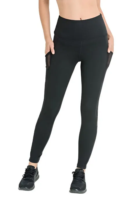 Mono B Mesh und Lattice Ganzbeinige Leggings APH 2116