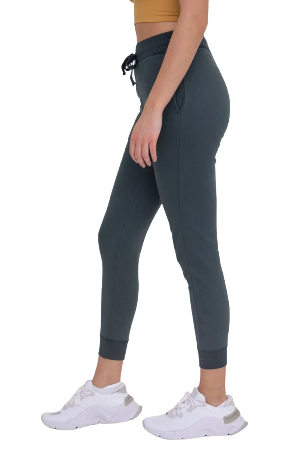 Mono B Skinny French Terry Bündchen Jogger 10351