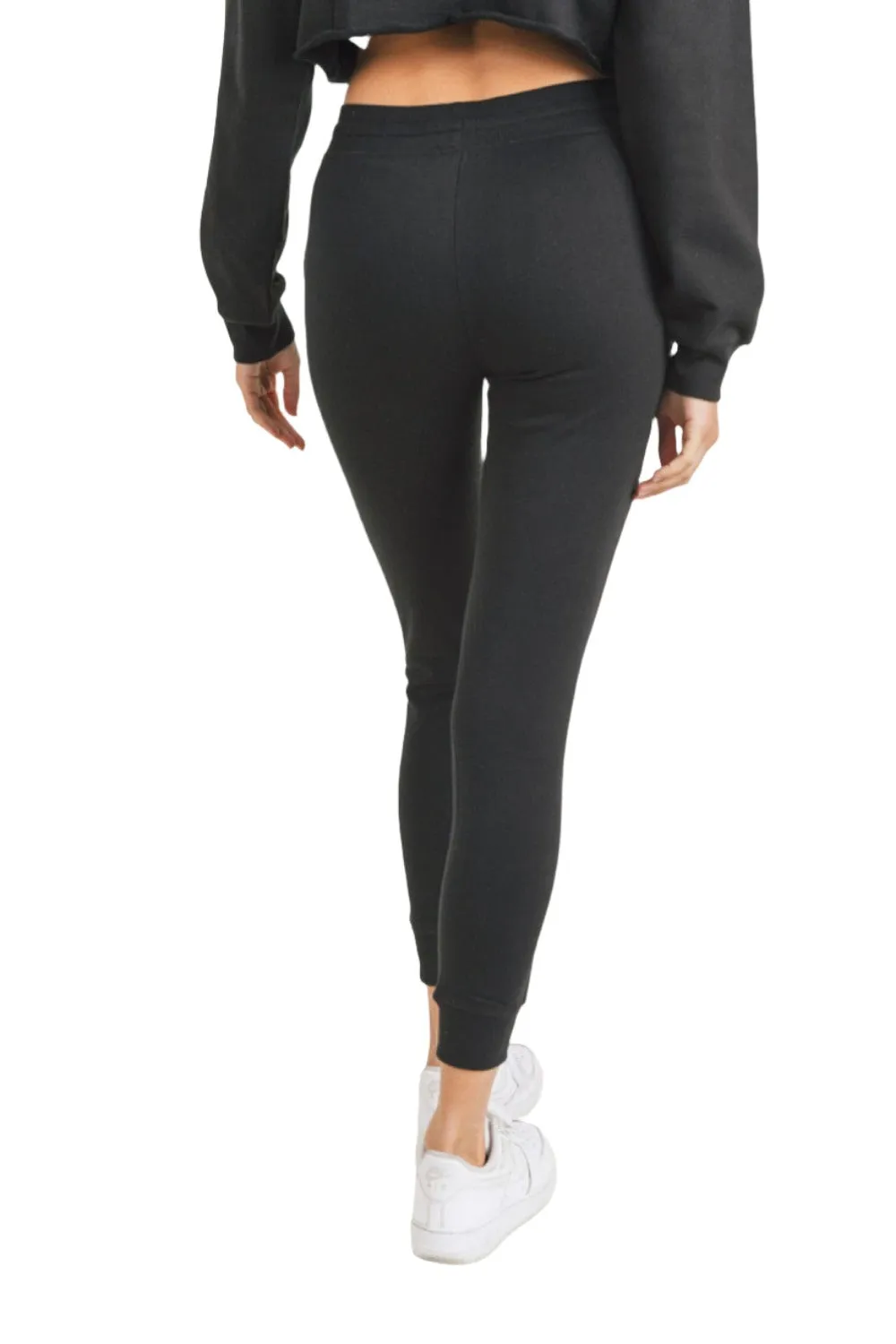 Mono B Skinny French Terry Bündchen Jogger 10351