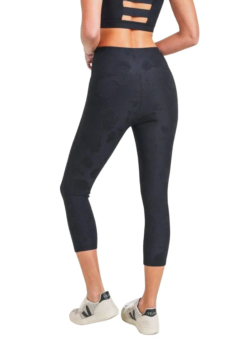 Mono B Texturierte Rosen Jacquard TACTEL Capri APH8068