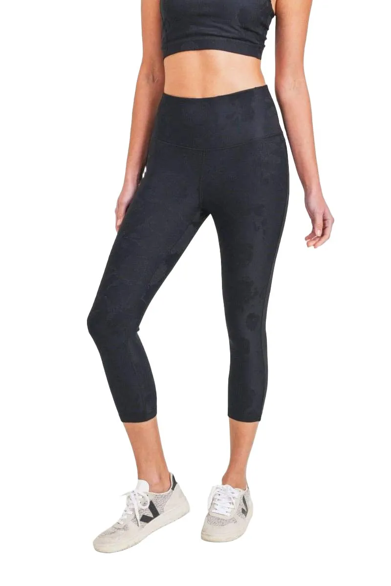 Mono B Texturierte Rosen Jacquard TACTEL Capri APH8068