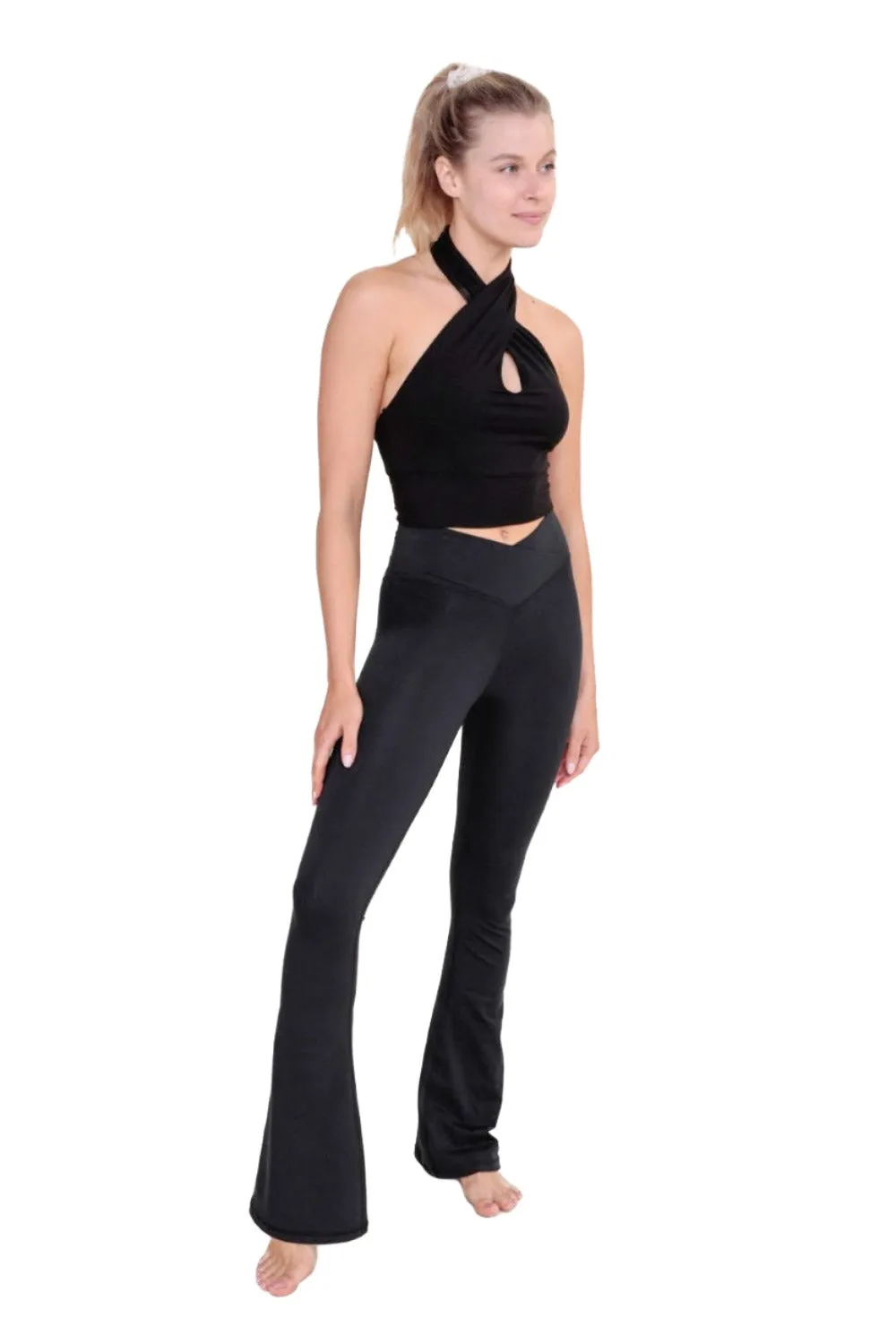 Mono B Venice Crossover Taillen Yoga Hose AP-B0891 und Plus