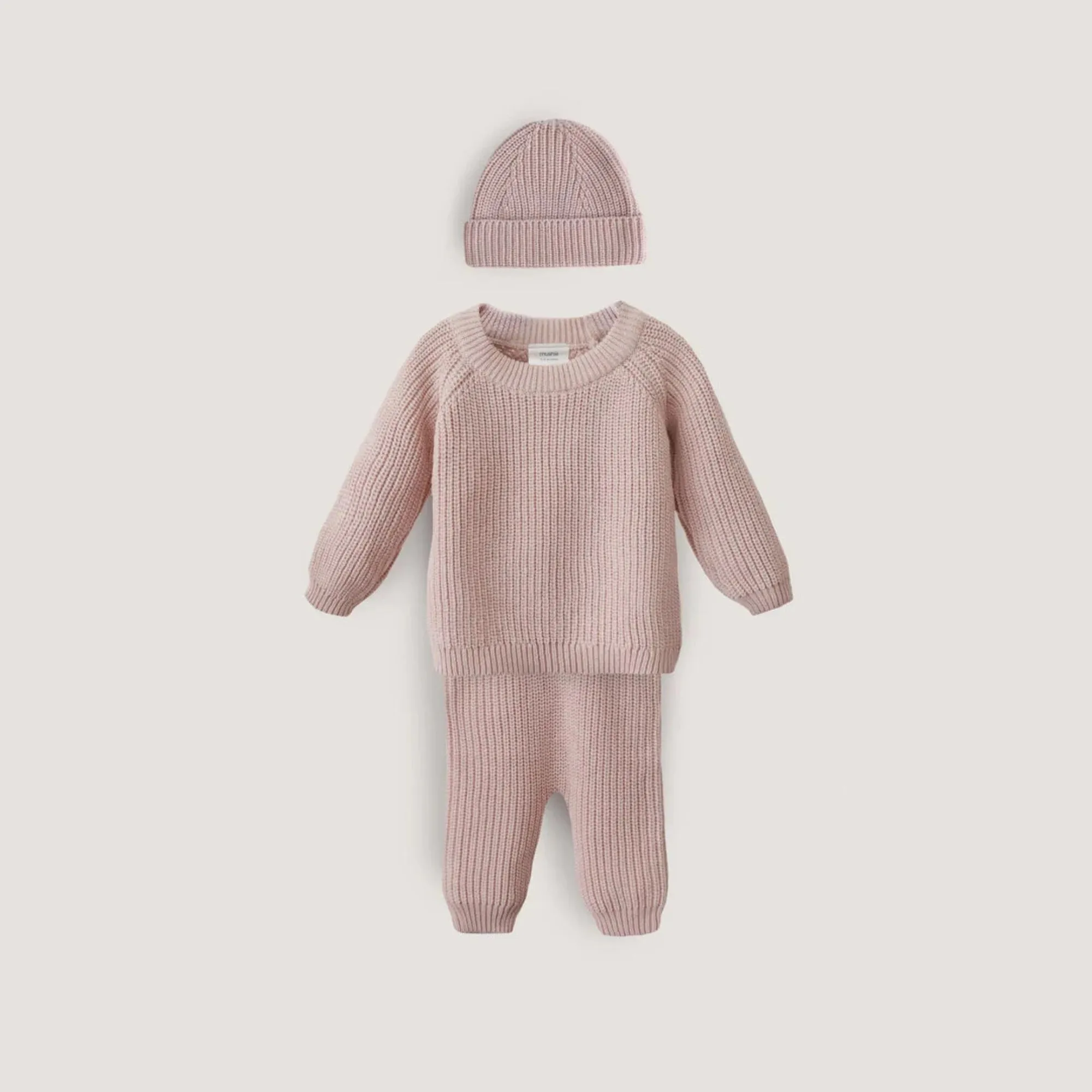 MUSHIE Chunky Strickmütze