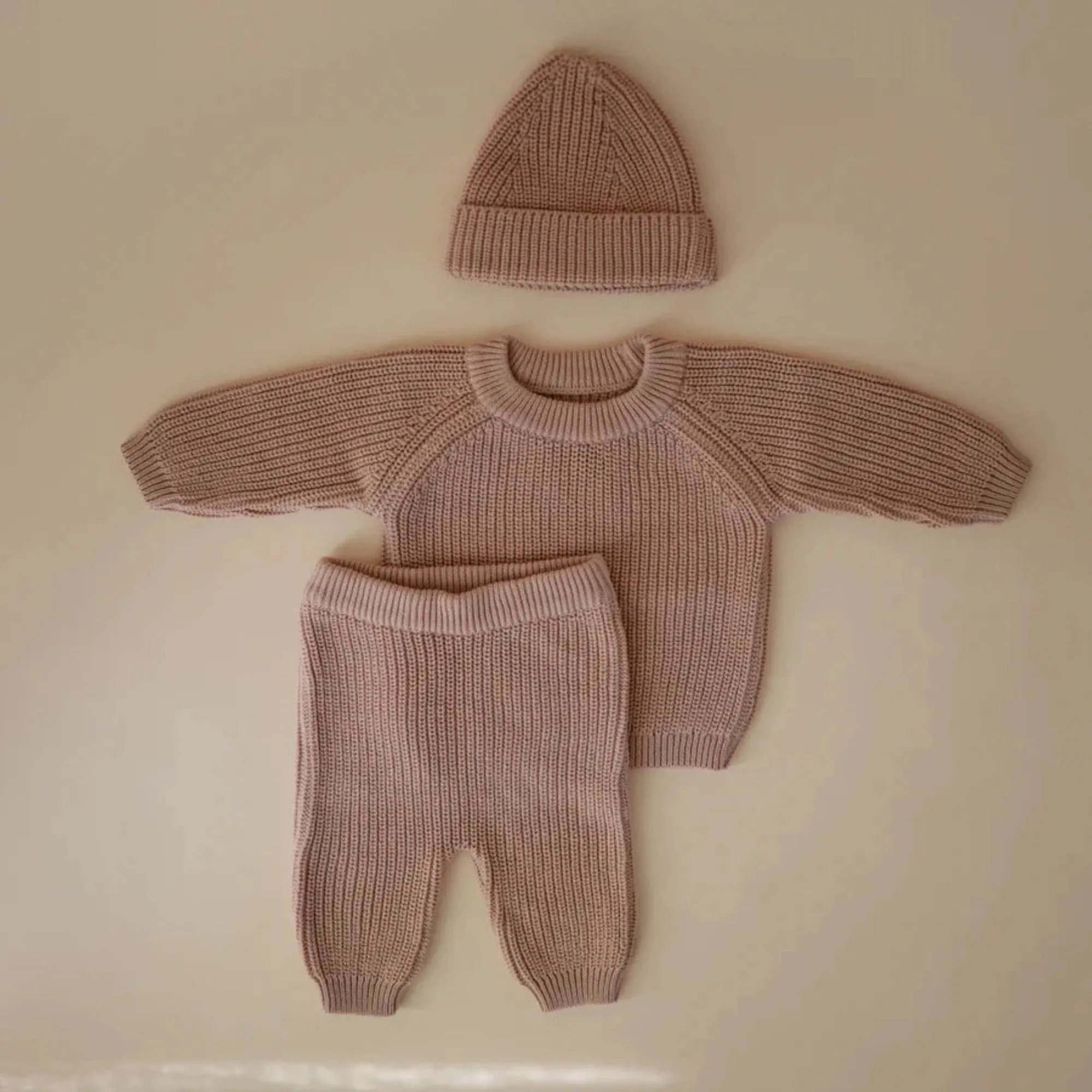 MUSHIE Chunky Strickhose