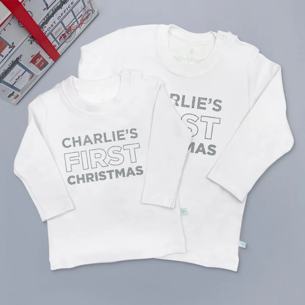 Mein erstes Weihnachts-T-Shirt – Personalisiert