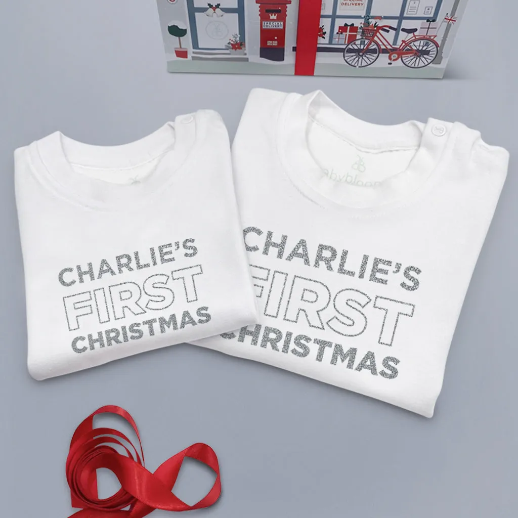 Mein erstes Weihnachts-T-Shirt – Personalisiert