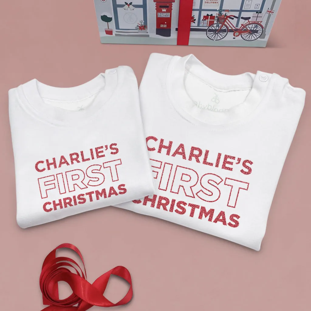 Mein erstes Weihnachts-T-Shirt – Personalisiert