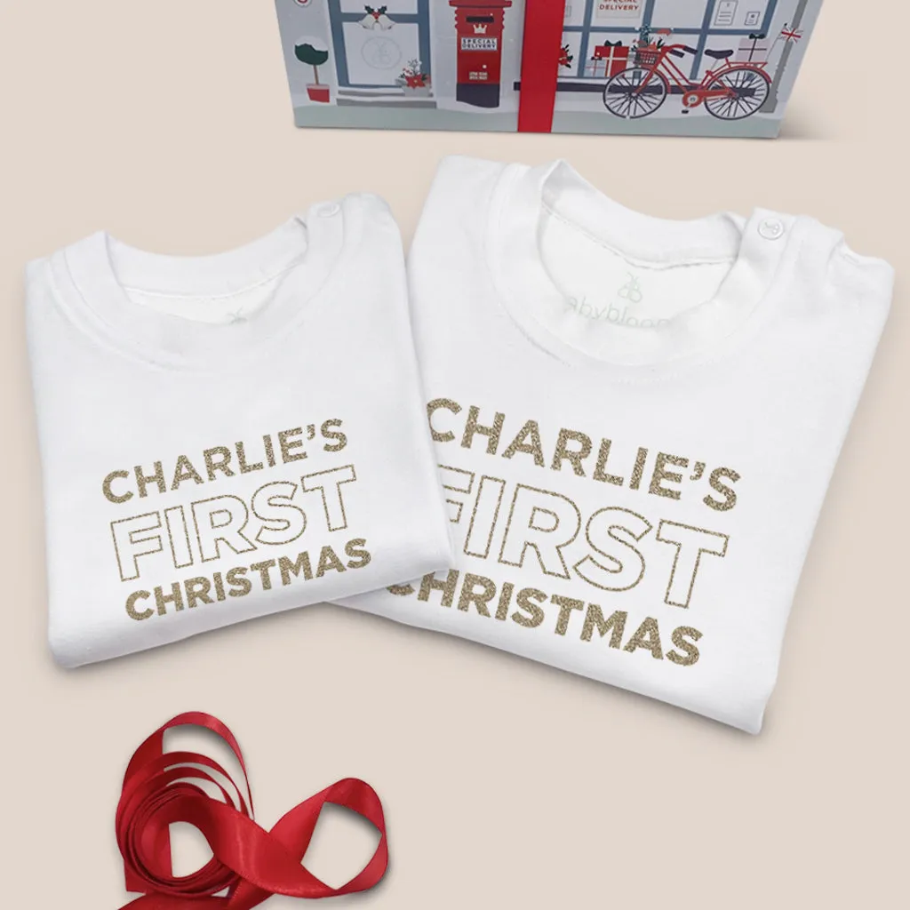 Mein erstes Weihnachts-T-Shirt – Personalisiert