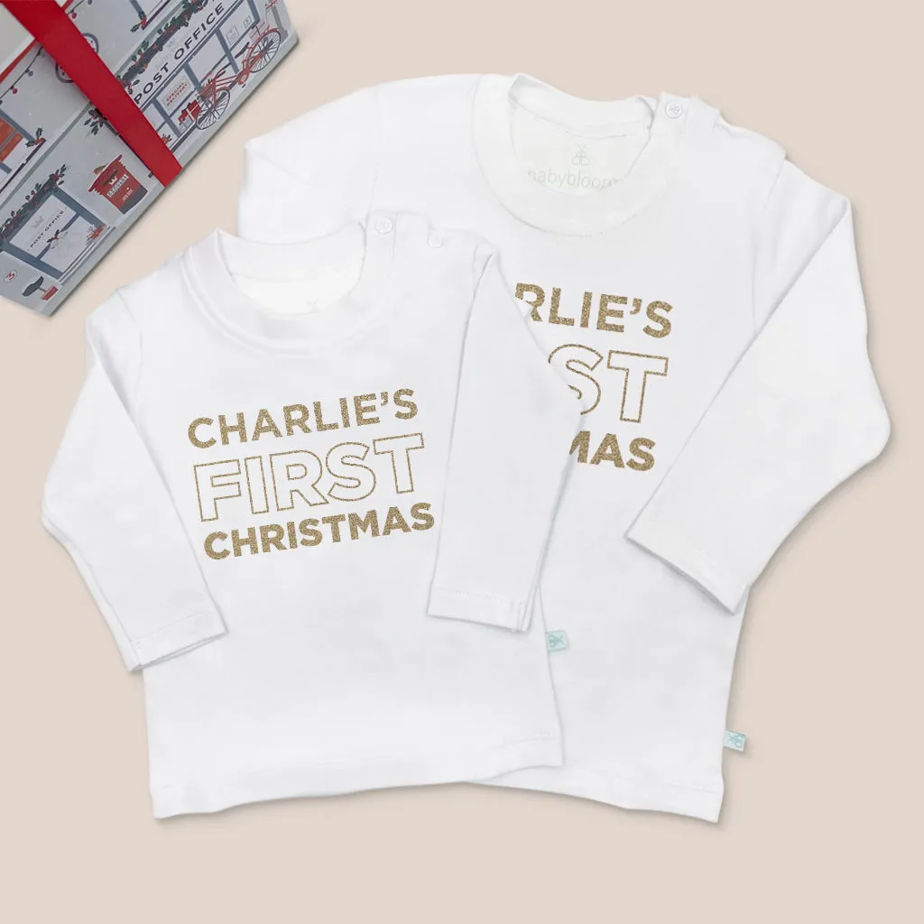 Mein erstes Weihnachts-T-Shirt – Personalisiert
