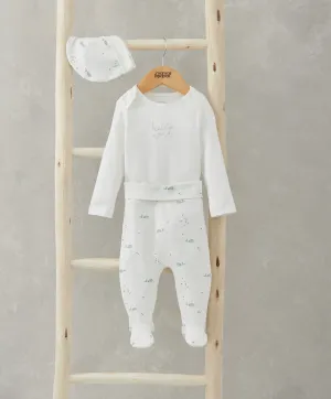 My First Outfit Set (3 Piece) - Whale Babykids Mamas & Papas