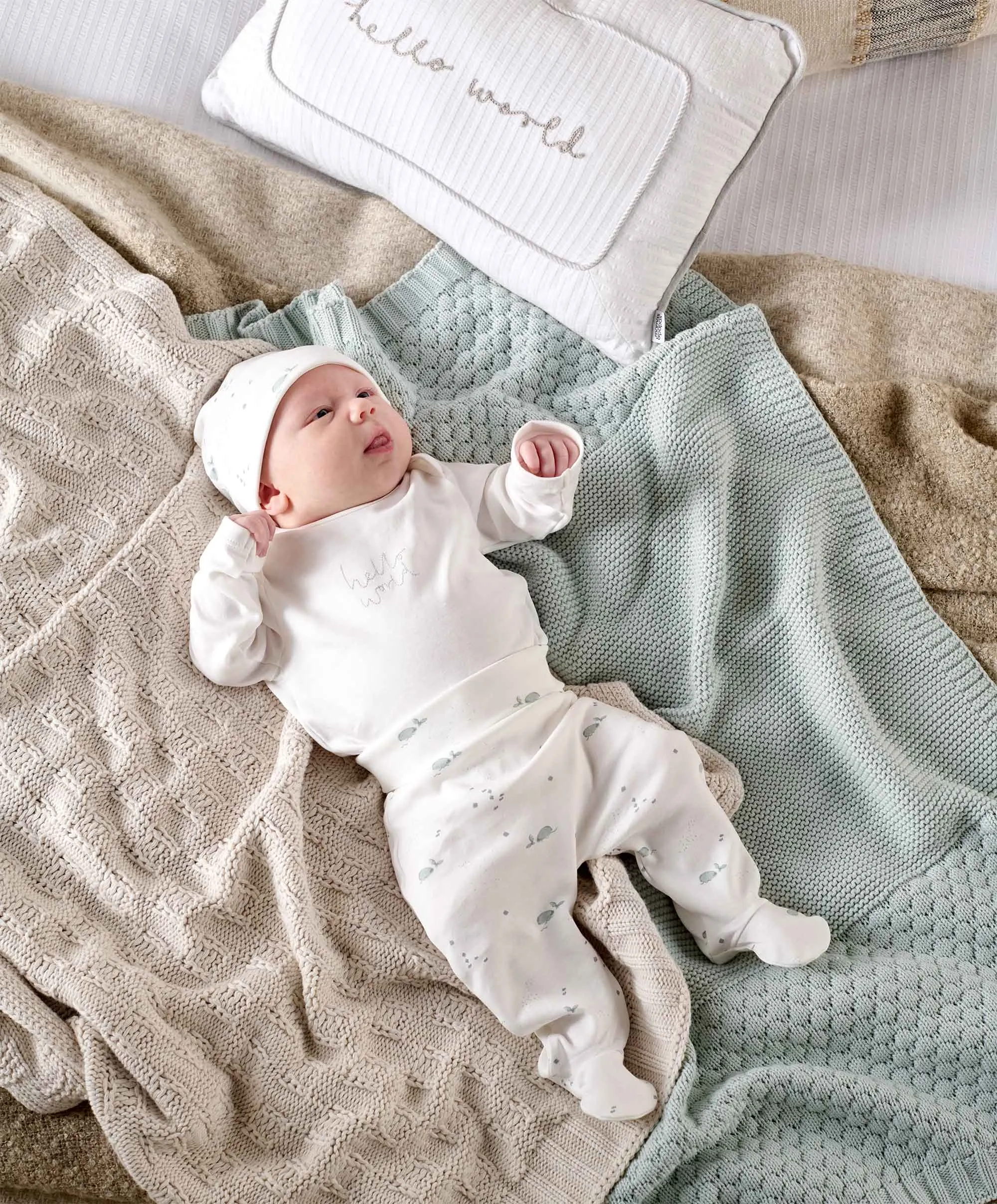 Mein erstes Outfit-Set (3-teilig) - Whale Babykids Mamas & Papas