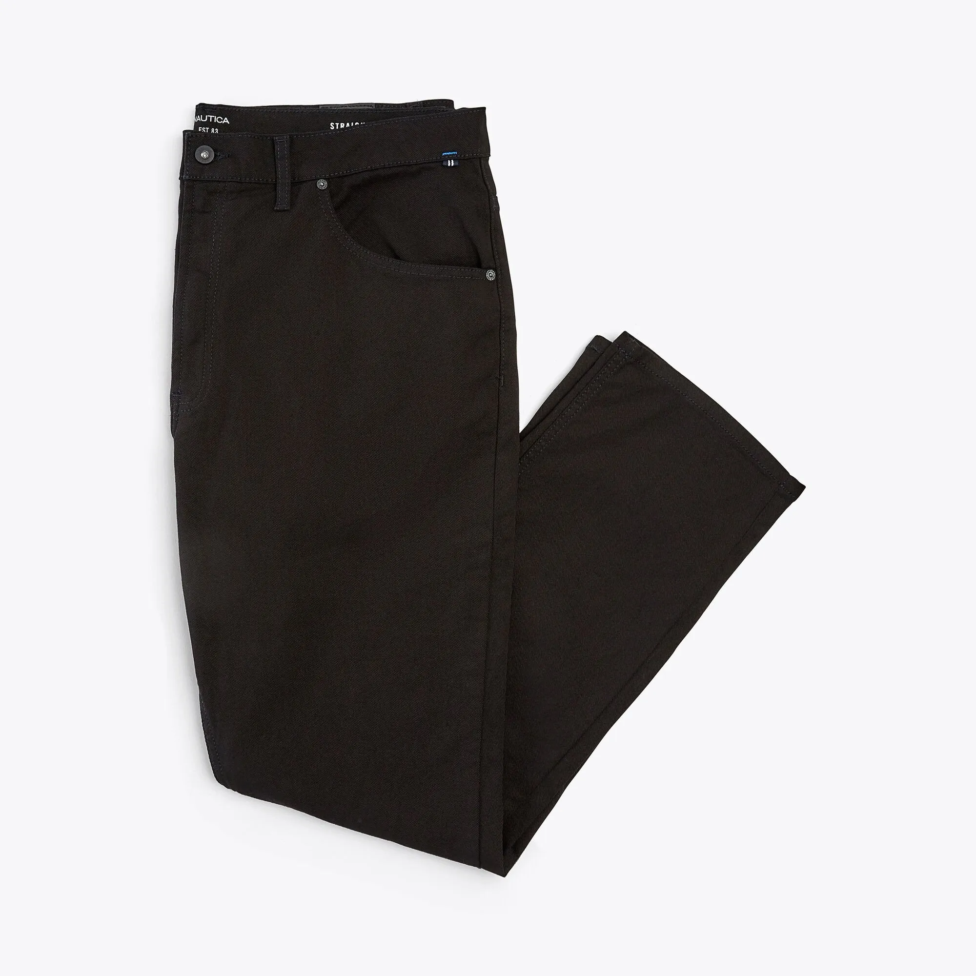 Nautica Herren Big & Tall Straight Fit Denim Black Ink Wash Nautica