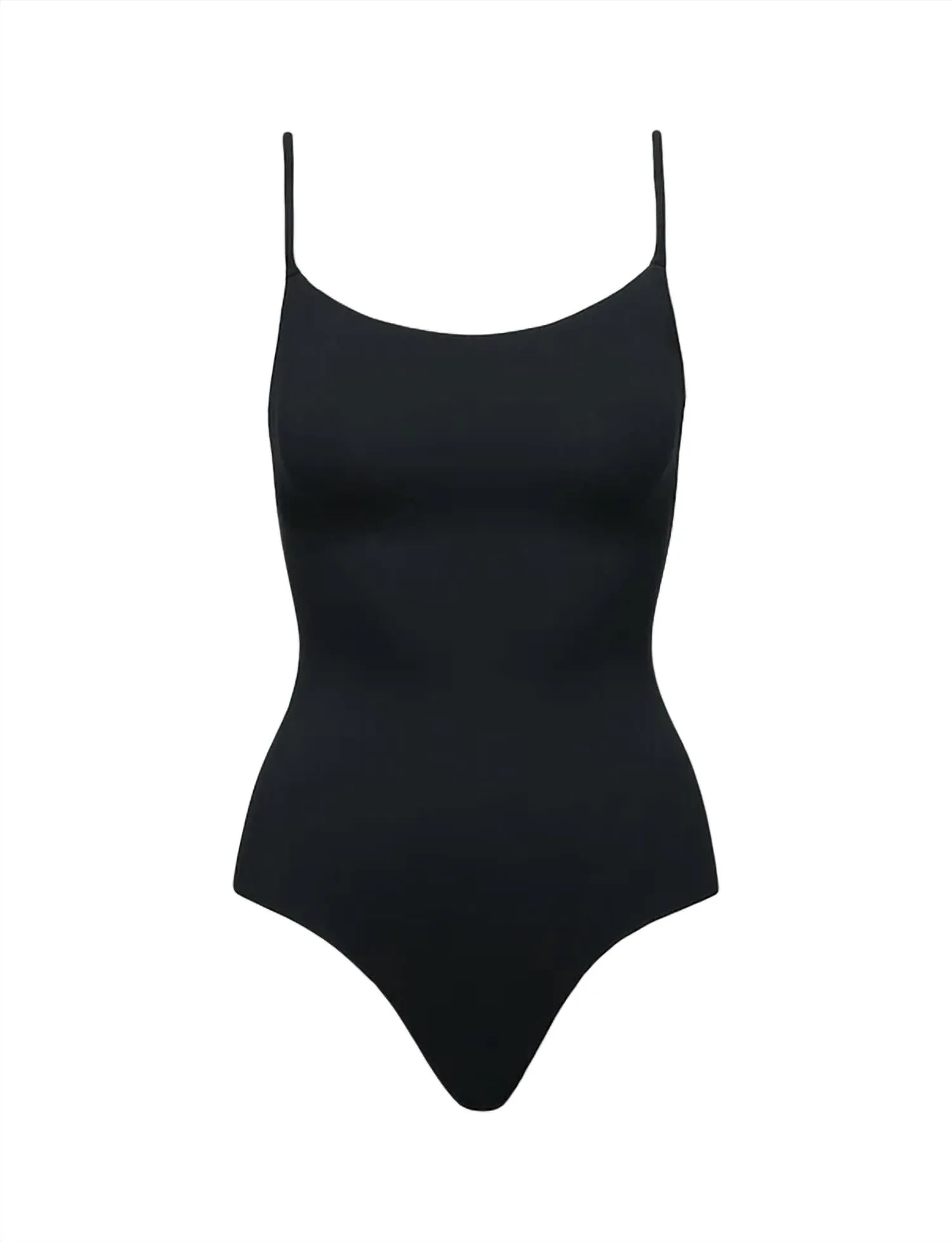 Neopren Träger-Body in Schwarz