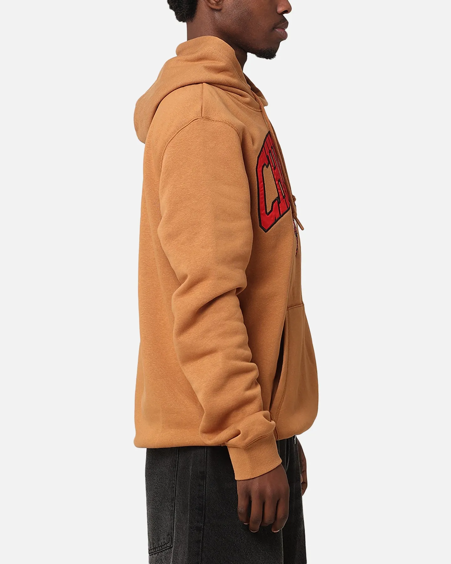 New Era Chicago Bulls Pullover Hoodie Mittel Beige
