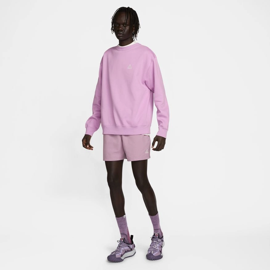 Nike ACG Therma-FIT Crewneck Fleece - Rush Fuchsia / Summit White