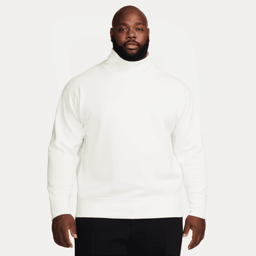 NIKE SPORTSWEAR TECH FLEECE REIMAGINED TURTLENECK SAIL
