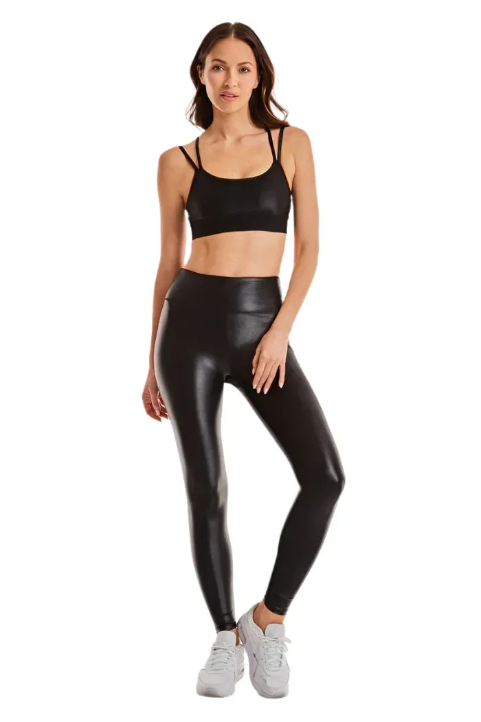Noli Liquid Legging Hochglanz Schwarz