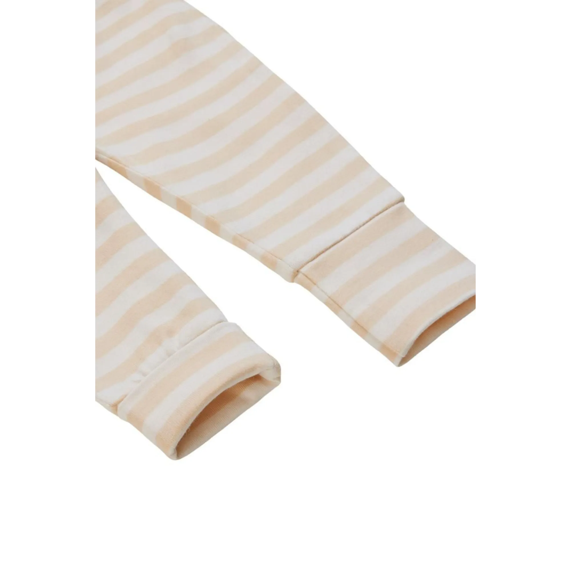 NOPPIES Hose Baxley Slim Fit Gestreift - Beige