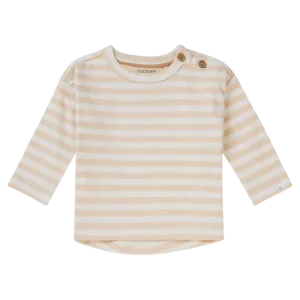 NOPPIES Tee Bhisho Long Sleeve Stripe - Beige